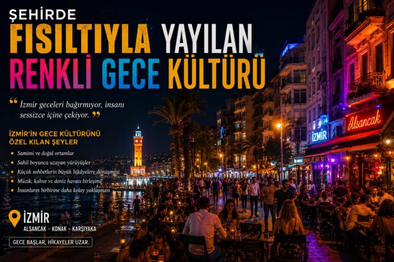 Şehirde Fısıltıyla Yayılan Renkli Gece Kültürü